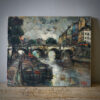 Oil Painting of Paris