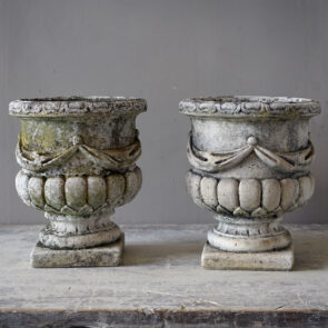 Stone Garden Urns
