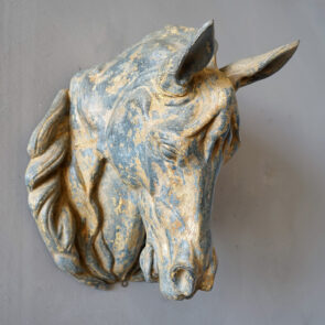 Zinc Horse Head