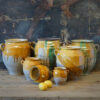 Yellow Confit Pots