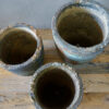 Large Vintage Foundry Crucible Pots