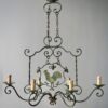 French Wrought Iron Chandelier