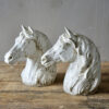 Pair of Decorative Horse Heads