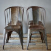 Set of Vintage French Tolix Chairs