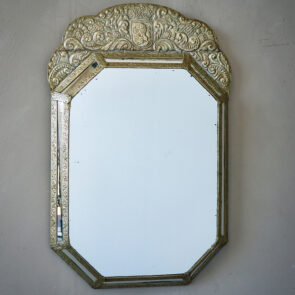 Pressed Metal Régence Mirror