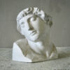 Plaster Bust after Michelangelo