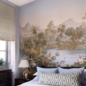De Gournay Le Brésil Wallpaper