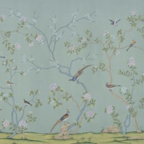 De Gournay Badminton Wallpaper