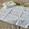 Set of French White Linen Napkins
