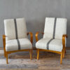 Mid Century Bentwood Lounge Chairs