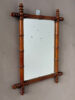 French Faux-Bamboo Mirror