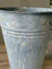 Vintage French Zinc Florist Buckets (Pair)
