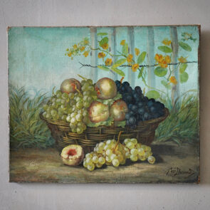 French Still-Life Oil Painting