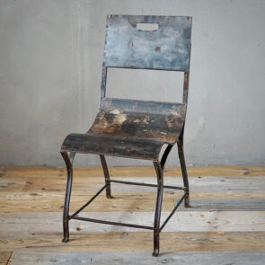 French Steel Garden Chair