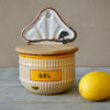 Enamelware Kitchen Saltbox