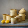 French Terracotta Preserving Pots