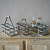 Vintage French Bottle Carriers