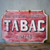 Painted Tabac Sign