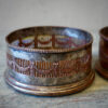 Pair of Silvered Wine Coasters