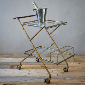 Vintage French Cocktail Trolley