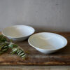 White Ceramic Salad Bowls