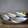 White Ceramic Roasting Dishes